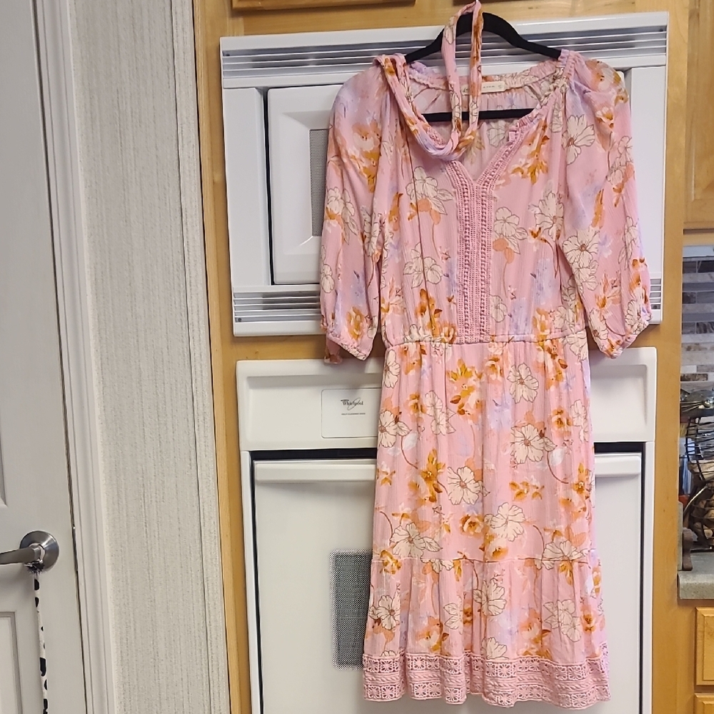 Floral Pink Dress